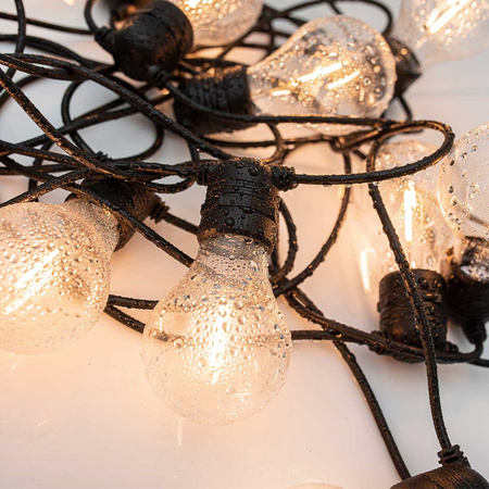 NEW GARDEN girlanda ogrodowa ALLEGRA      czarna