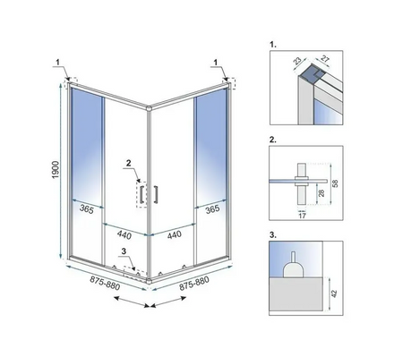 KABINA CITY BRUSH GOLD 80X80