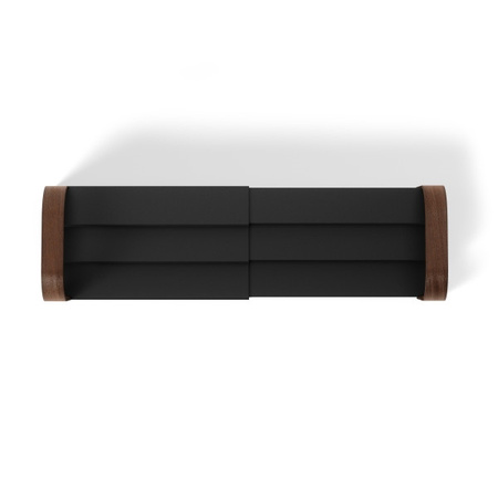 UMBRA półka na przyprawy BELLWOOD czarna  / brązowa