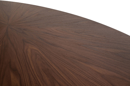 Stół UFO 240 brązowy, naturalny fornir