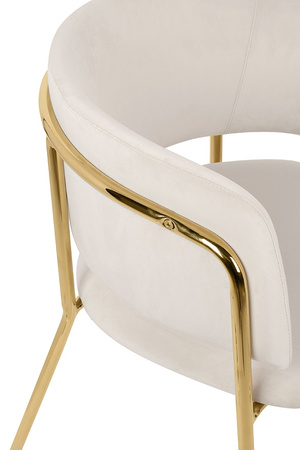 Krzesło barowe DELTA 65 beżowe