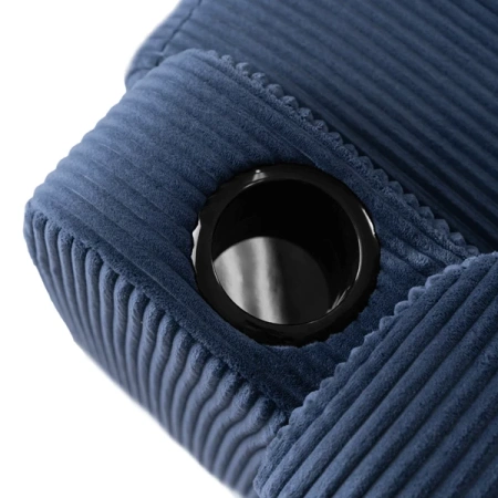 Fotel TORRES Granatowy Sztruksowy