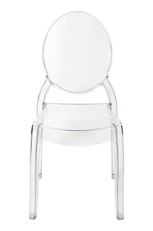 Krzesło ELIZABETH transparentne -  poliwęglan