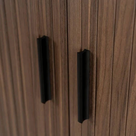 Komoda Dwudrzwiowa Rozsuwana 100 cm TRISH Orzech