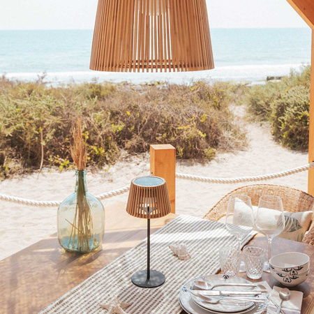 NEW GARDEN lampa stołowa OKINAWA SOLAR    & BATTERY