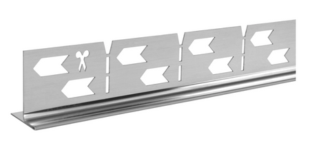 LISTWA SPADKOWA SZCZOTKOWANA 140 cm LEWA