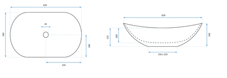 UMYWALKA ROYAL GRANIT MATT - NABLATOWA