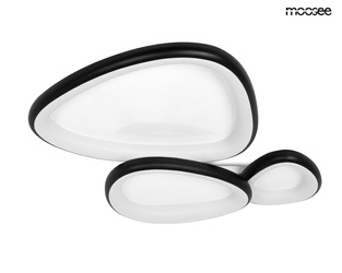 MOOSEE lampa sufitowa / plafon AREA 3 czarna