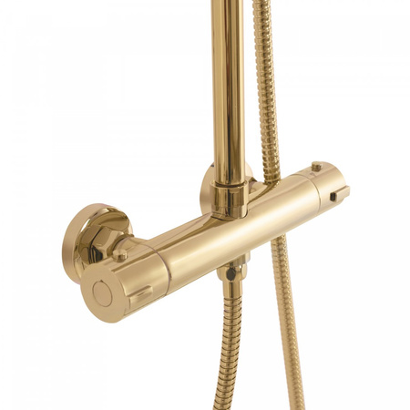 ZESTAW NATRYSKOWY BLISS ZŁOTY TERMOSTAT