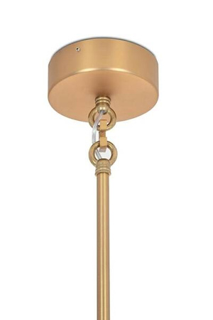 Lampa wisząca SPLIT 9 GOLD  złota / dymiona