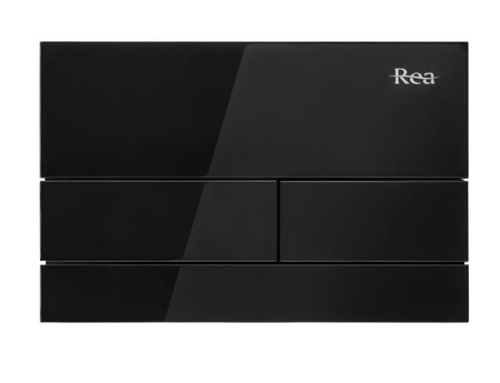 PRZYCISK DO STELAŻA PODTYNKOWEGO T GLASS BLACK