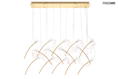 MOOSEE lampa wisząca TULIPPE 14 LINE  złota