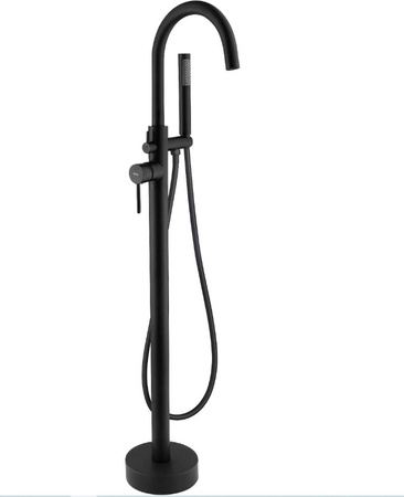 BATERIA WANNOWA PODŁOGOWA LUNGO CZARNA