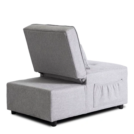 Fotel IBERIS 67 cm Szary