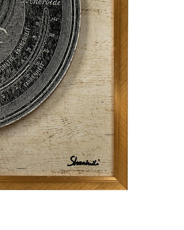 Obraz MYSTERY CLOCK 50x60 cm