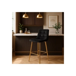 Hoker ARIEL Czarny Welurowy