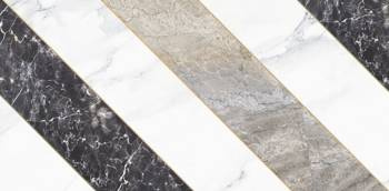 Tubądzin Domino Ferro Stripes B Dekor 29,8x59,8