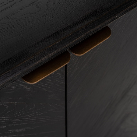 RICHMOND regał BLACKBONE BRASS