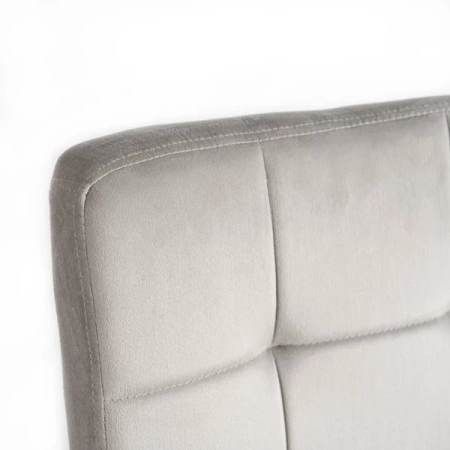 Fotel Obrotowy ASTRO Szary Welurowy