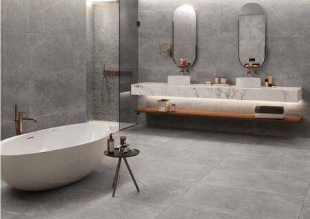 Ceramica Limone Blue Moon Grey 90x90