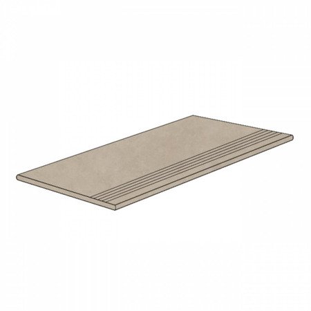 Ceramika Limone Qubus Soft Grey Stopnica 30x60x0,7