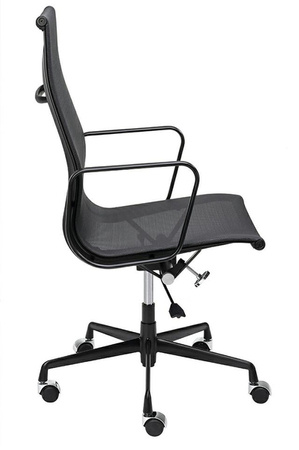 Fotel biurowy AERON PREMIUM czarny - siatka, aluminium