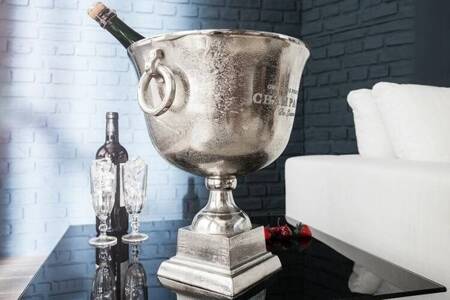 INVICTA CHAMPAGNE 40 cm chłodziarka do szampana - aluminium