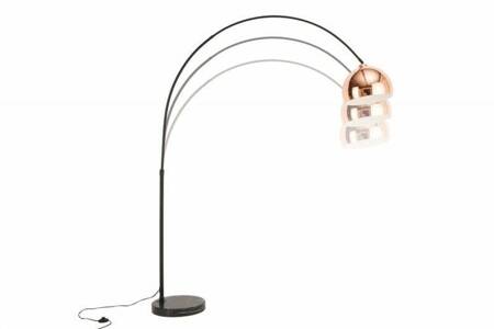 INVICTA lampa podłogowa BIG BOW różowe złoto 170-210 cm