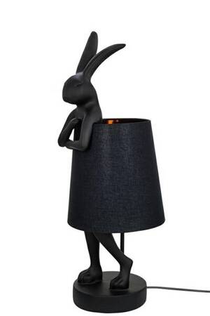 KARE lampa stołowa RABBIT 68 cm czarna