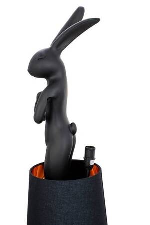 KARE lampa stołowa RABBIT 68 cm czarna