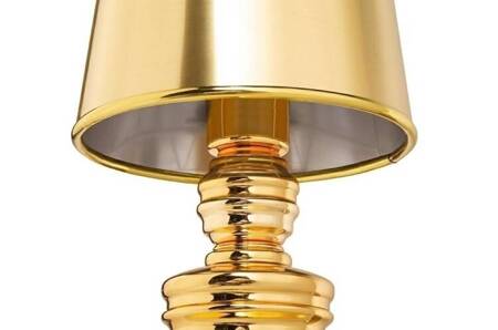 Lampa biurkowa QUEEN 18 złota