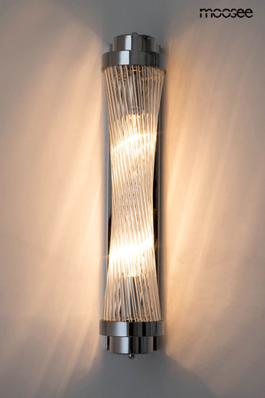 MOOSEE lampa ścienna COLUMN 60 srebrna