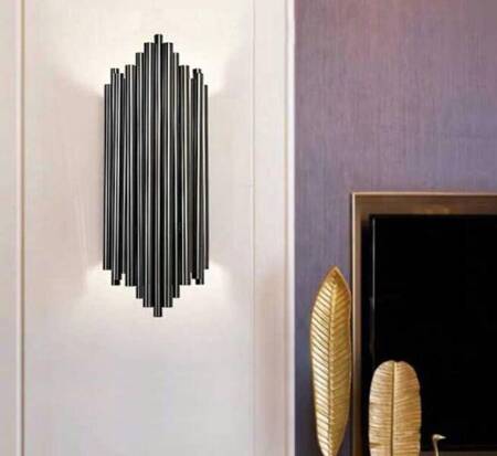 MOOSEE lampa ścienna HARMONIC BLACK czarna