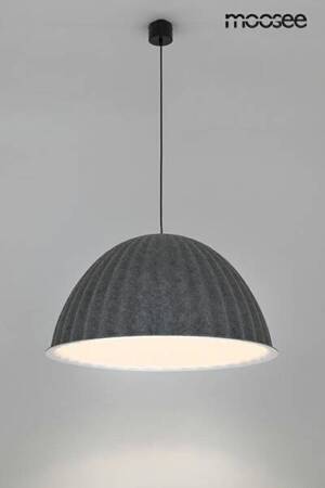 MOOSEE lampa wisząca MOLD 75 szara