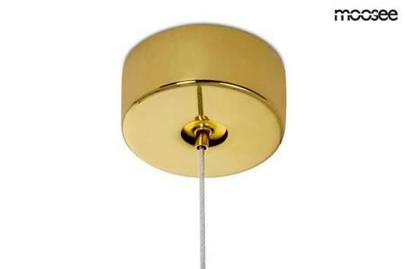 MOOSEE lampa wisząca RING LUXURY 50  złota