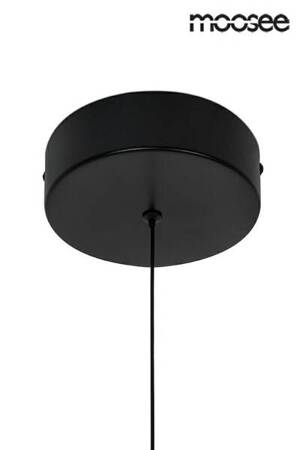 MOOSEE lampa wisząca SERPIENTE 120  czarna