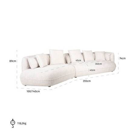 RICHMOND sofa RODINA beżowa