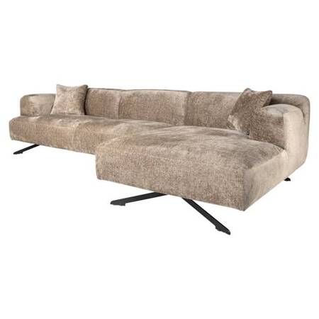 RICHMOND sofa narożna DONOVAN R brązowa